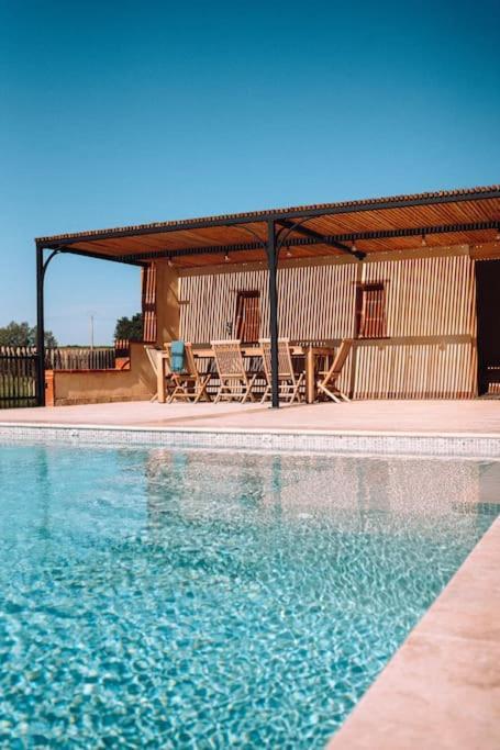 Вілла L'Heritier, Maison Climatisee, 12Pers Avec Piscine Marzens Екстер'єр фото