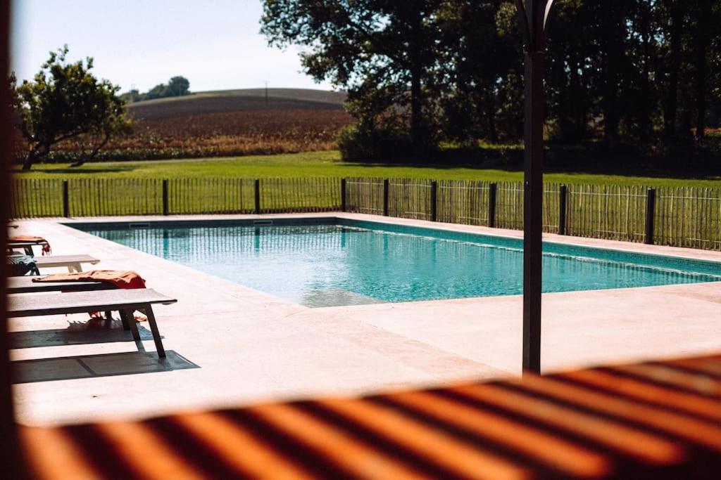 Вілла L'Heritier, Maison Climatisee, 12Pers Avec Piscine Marzens Екстер'єр фото