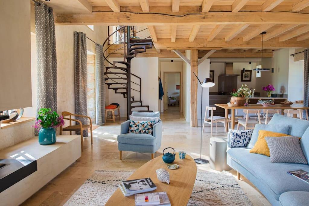 Вілла L'Heritier, Maison Climatisee, 12Pers Avec Piscine Marzens Екстер'єр фото